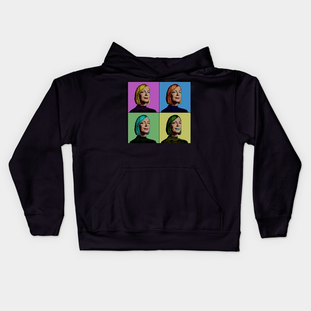 CJ Cregg Pop Art Kids Hoodie by baranskini